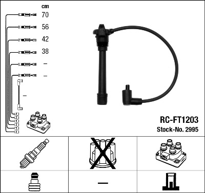 Zündleitungssatz NGK 2995