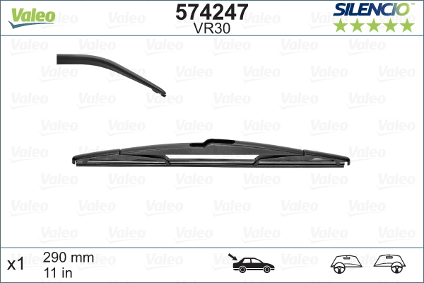 Wischblatt VALEO 574247
