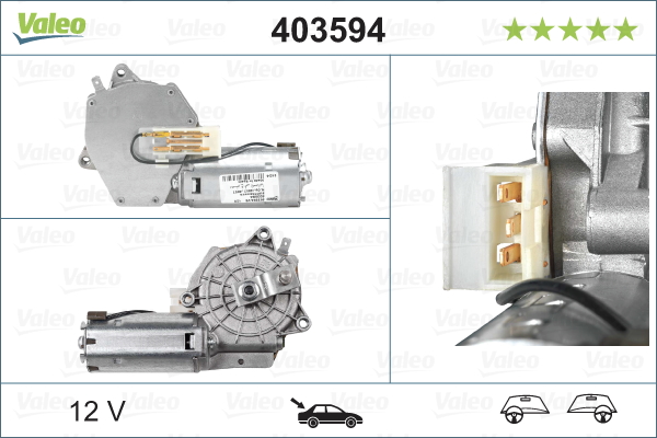 Wischermotor VALEO 403594