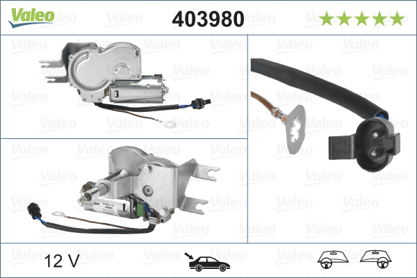 Wischermotor VALEO 403980