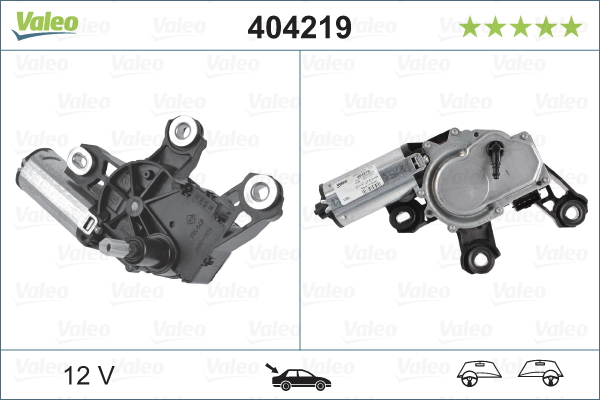 Wischermotor VALEO 404219