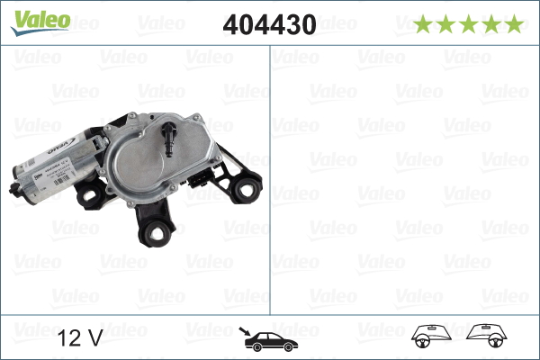 Wischermotor VALEO 404430