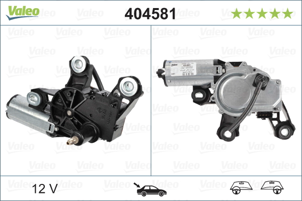 Wischermotor VALEO 404581