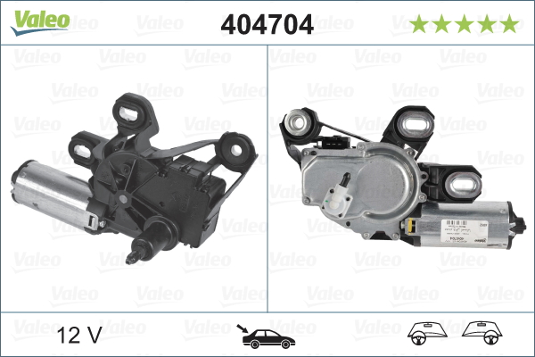 Wischermotor VALEO 404704