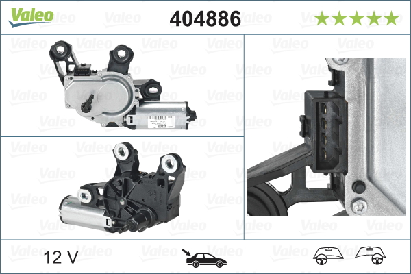 Wischermotor VALEO 404886