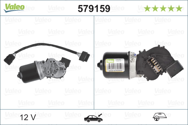 Wischermotor VALEO 579159