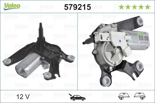 Wischermotor VALEO 579215