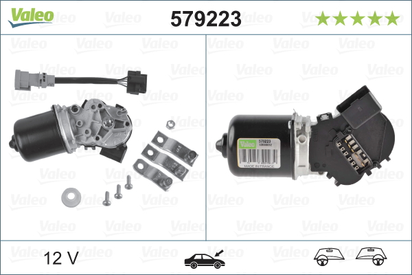 Wischermotor VALEO 579223