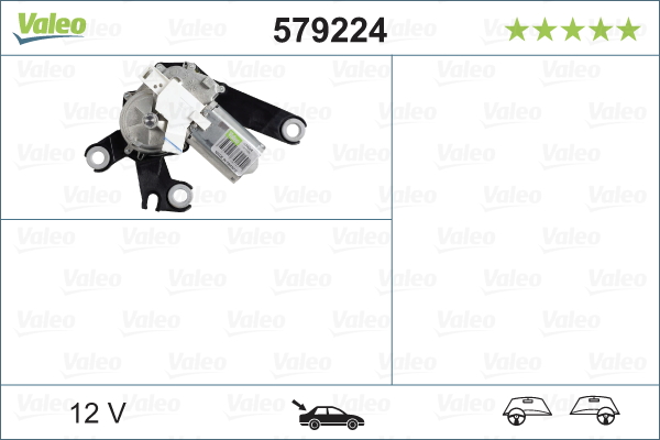 Wischermotor VALEO 579224
