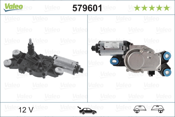 Wischermotor VALEO 579601