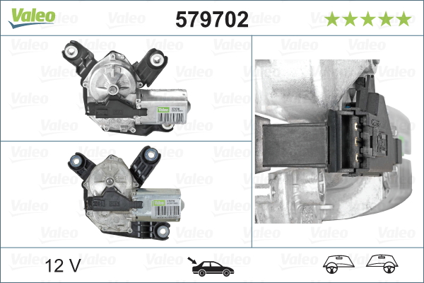Wischermotor VALEO 579702