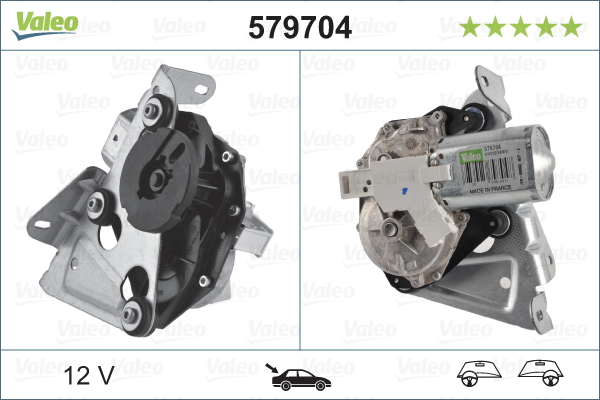 Wischermotor VALEO 579704