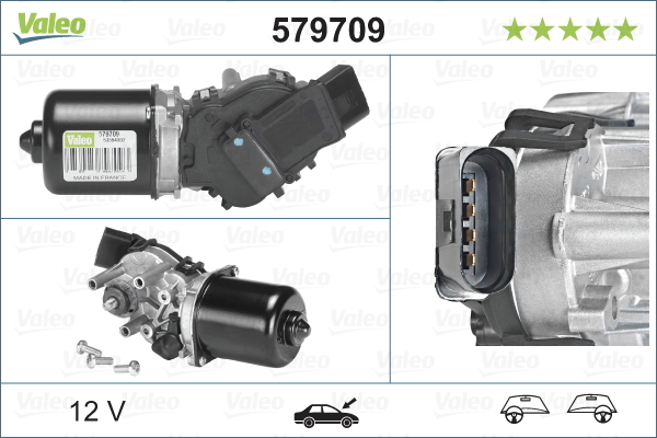 Wischermotor VALEO 579709