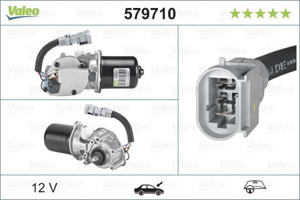 Wischermotor VALEO 579710