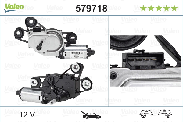 Wischermotor VALEO 579718