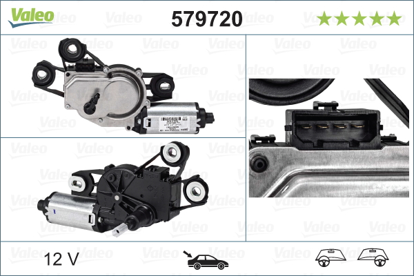 Wischermotor VALEO 579720