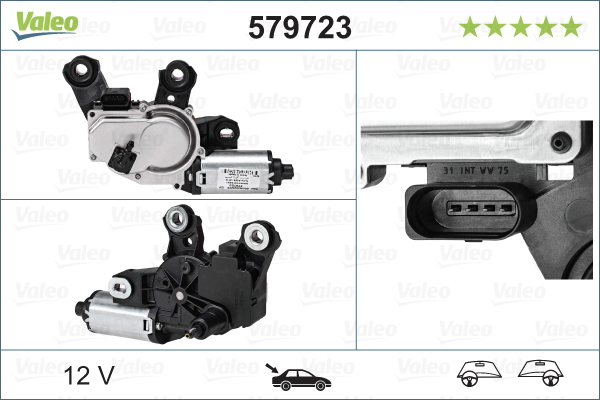Wischermotor VALEO 579723