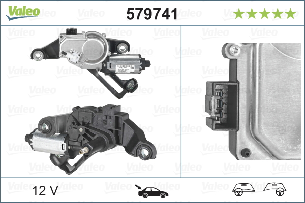 Wischermotor VALEO 579741
