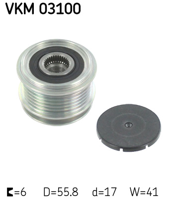 Generatorfreilauf SKF VKM03100