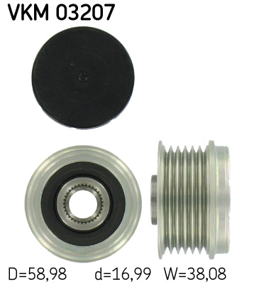 Generatorfreilauf SKF VKM03207