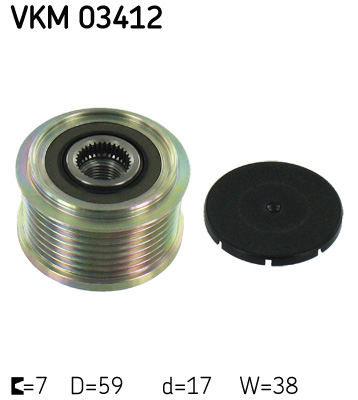 Generatorfreilauf SKF VKM03412