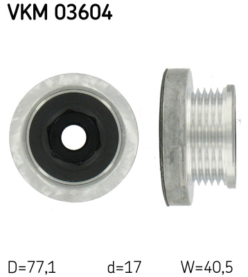 Generatorfreilauf SKF VKM03604