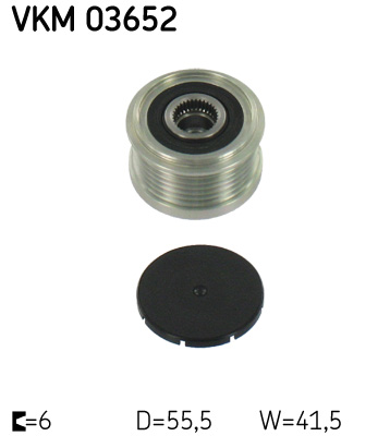 Generatorfreilauf SKF VKM03652