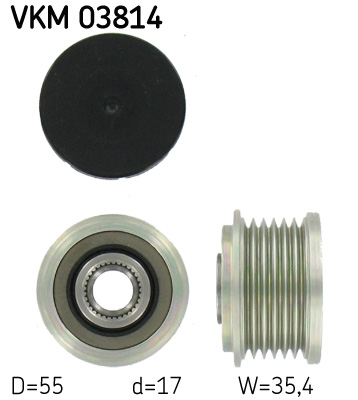 Generatorfreilauf SKF VKM03814