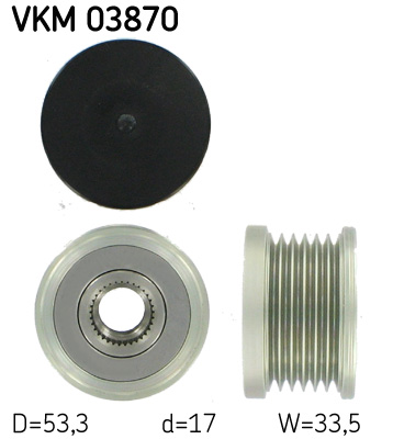 Generatorfreilauf SKF VKM03870