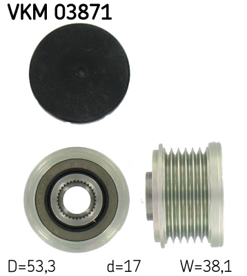 Generatorfreilauf SKF VKM03871