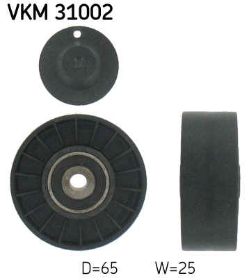Umlenk-/Führungsrolle, Keilrippenriemen SKF VKM31002