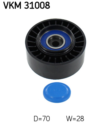 Umlenk-/Führungsrolle, Keilrippenriemen SKF VKM31008