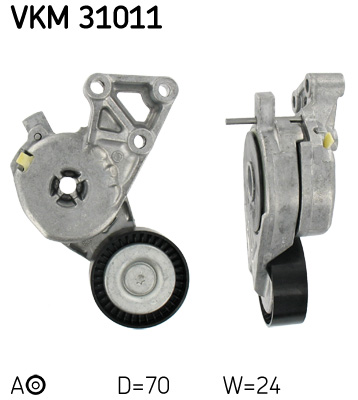 Spannrolle, Keilrippenriemen SKF VKM31011