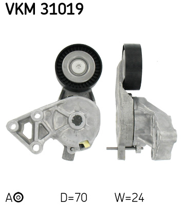 Spannrolle, Keilrippenriemen SKF VKM31019