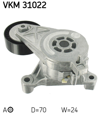 Spannrolle, Keilrippenriemen SKF VKM31022