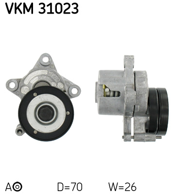Spannrolle, Keilrippenriemen SKF VKM31023