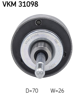 Umlenk-/Führungsrolle, Keilrippenriemen SKF VKM31098