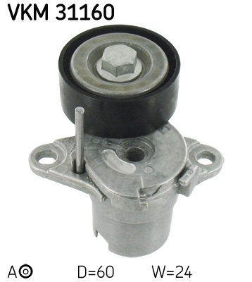 Spannrolle, Keilrippenriemen SKF VKM31160