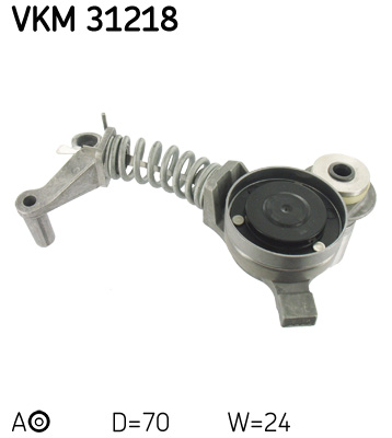 Spannrolle, Keilrippenriemen SKF VKM31218
