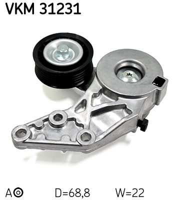Spannrolle, Keilrippenriemen SKF VKM31231