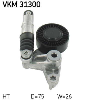 Spannrolle, Keilrippenriemen SKF VKM31300
