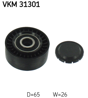 Umlenk-/Führungsrolle, Keilrippenriemen SKF VKM31301