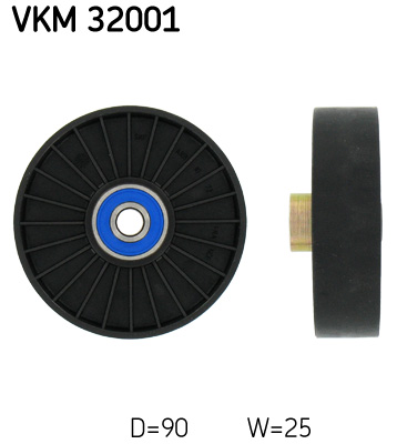 Umlenk-/Führungsrolle, Keilrippenriemen SKF VKM32001