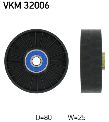 Umlenk-/Führungsrolle, Keilrippenriemen SKF VKM32006