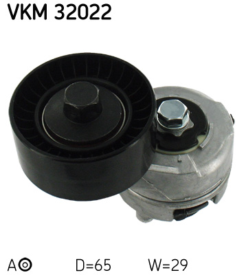 Spannrolle, Keilrippenriemen SKF VKM32022