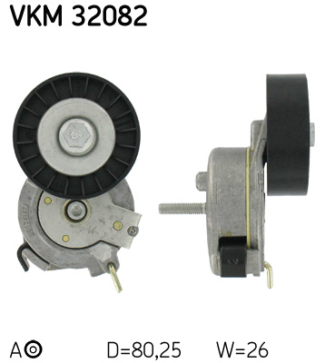 Spannrolle, Keilrippenriemen SKF VKM32082