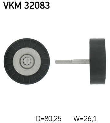 Umlenk-/Führungsrolle, Keilrippenriemen SKF VKM32083
