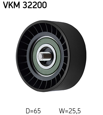 Umlenk-/Führungsrolle, Keilrippenriemen SKF VKM32200