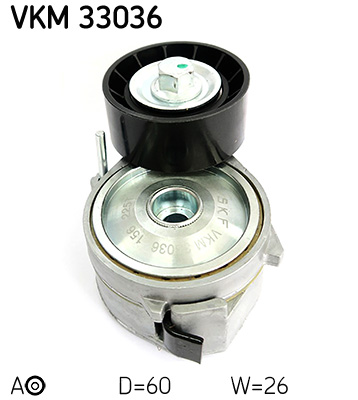 Spannrolle, Keilrippenriemen SKF VKM33036