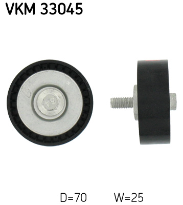 Umlenk-/Führungsrolle, Keilrippenriemen SKF VKM33045